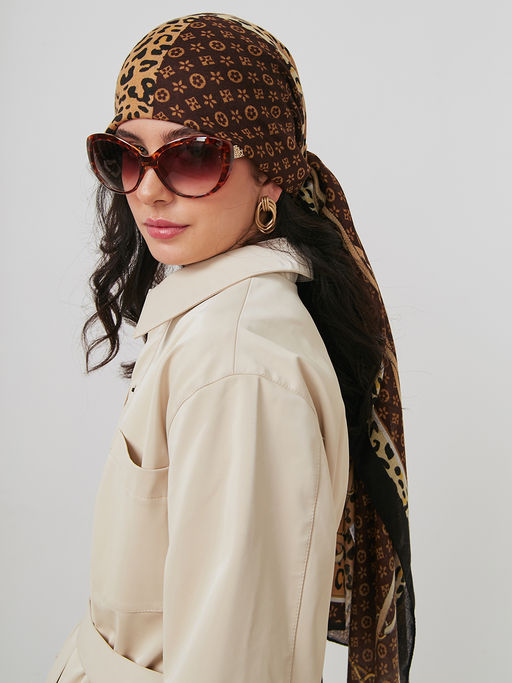 Большой, мягкий, тонкий и очень нежный двусторонний палантин - Tantino фото 7