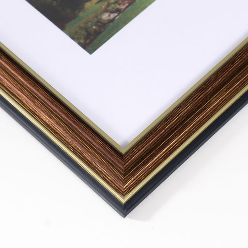 Фоторамка для фото 21×30 см Keep memories «Офис», пластик, бронза, (пластиковый экран)