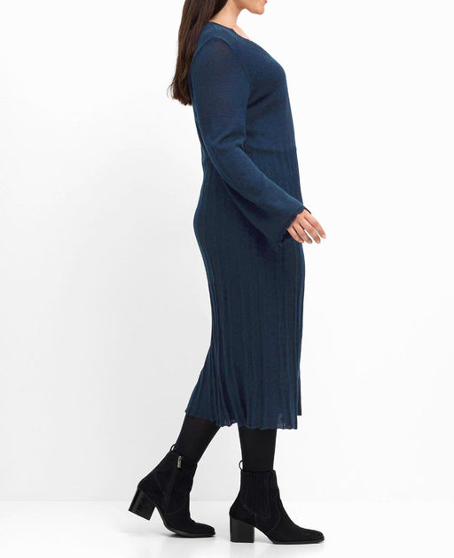 Платье, синее - Sheego фото 7