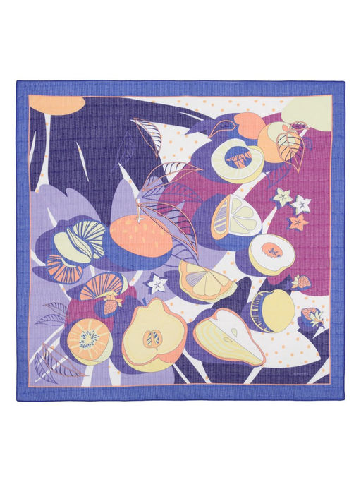 Платок жен. хл+шелк 110х110 BL22-0674-10 - Labbra фото 6