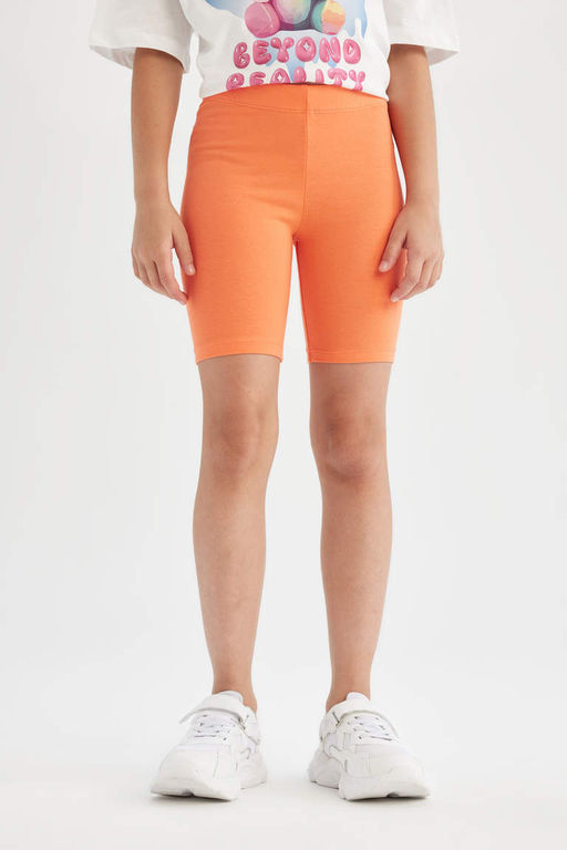 Байкерские тайтсы для девочек - Defacto фото 4