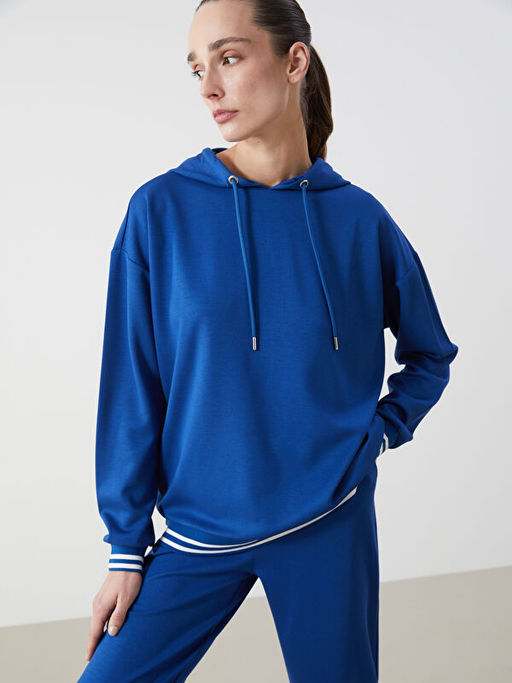 Kap??onlu Oversize Kad?n Ti??rt