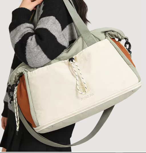 Сумка JIN-1027-Cream/Blue