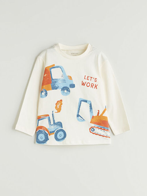 Bisiklet Yaka Erkek Bebek Pijama Tak?m?