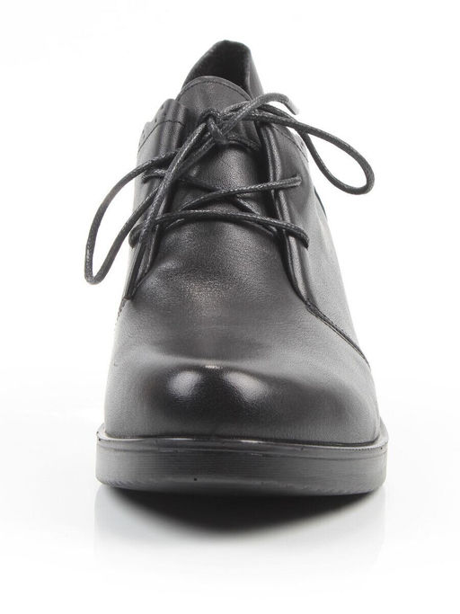 06-DHL105-D1 BLACK Туфли женские (натуральная кожа)