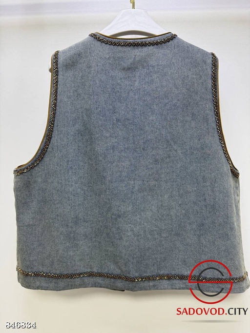 Жилетка женская с вышивкой - Bruno фото 4