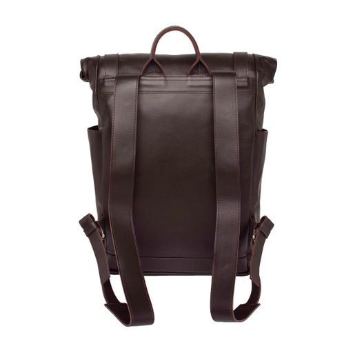 Рюкзак для ноутбука из кожи Eliot Black - Lakestone фото 20