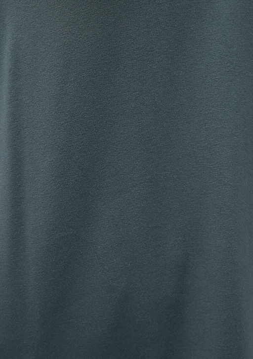 V Yaka Yesil Basic Viskoz Tisort - Mavi фото 6