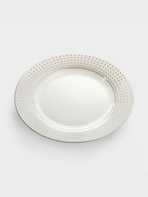 Тарелки WY Eternal, d=20.5 см, набор 2 шт., фарфор, белые