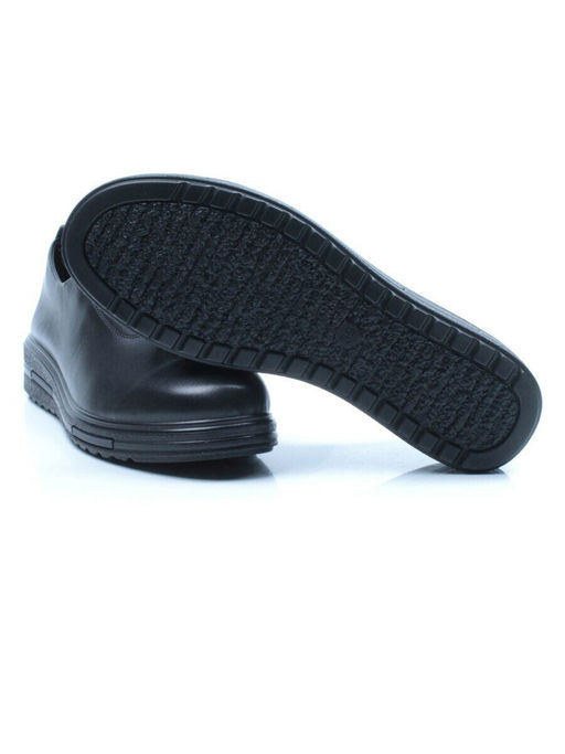 03-5069 BLACK Полуботинки женские (натуральная кожа)