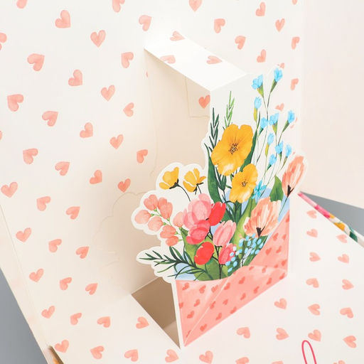 Коробка складная Расцветай, 26 х 26 х 8 см - Дарите счастье фото 4