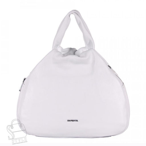 Сумка женская кожаная 99477 white Velina Fabbiano-Safenta/30 в Новосибирске