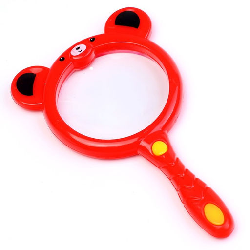 Цена за 3 шт. Лупа детская Животные, линза 35 мм, МИКС