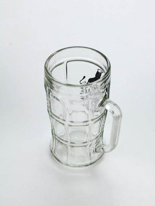 Кружка пивная стеклянная «Ныряй в пятницу», 500 мл