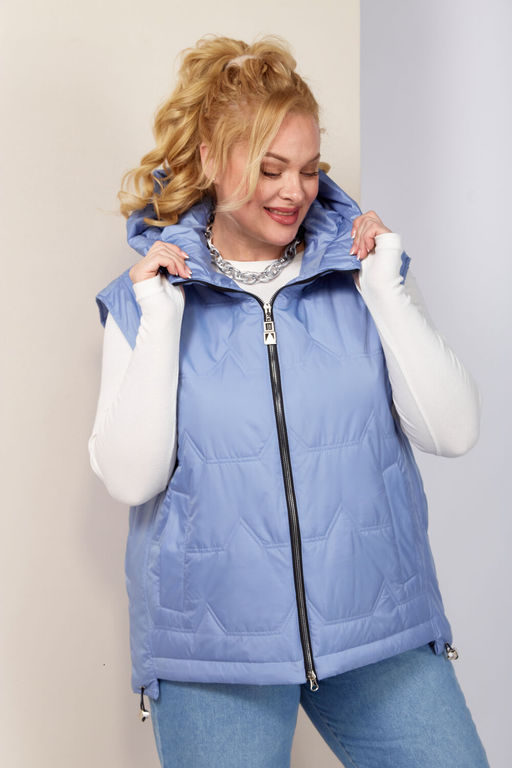 Жилет SHETTI 2189 небесный фото 4