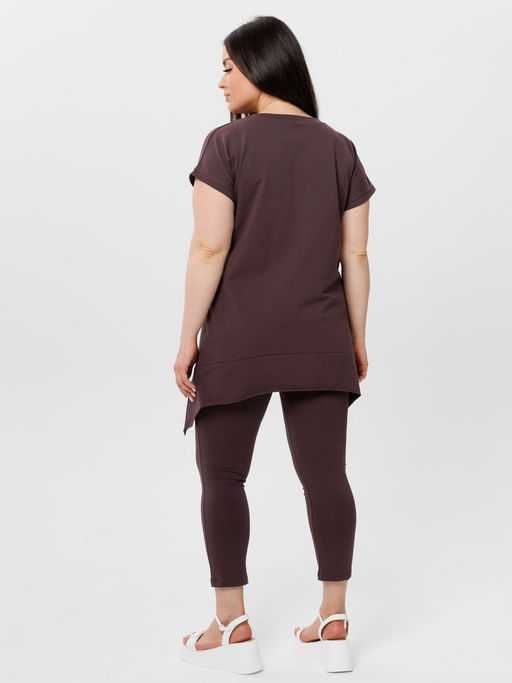 Костюм женский К-236 (кулирка с лайкрой) Зелёная - Elenatex фото 9