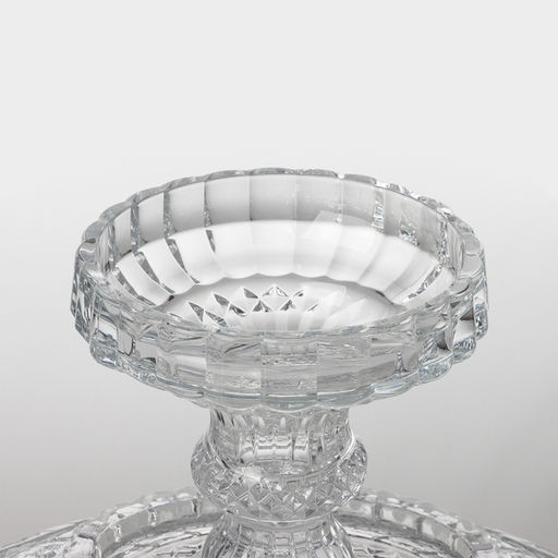 Ваза для фруктов MEY-JI, 36×23 см, стекло, прозрачное