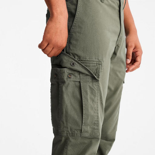 Мужские брюки Timberland Cargo Pant Outdoor Relaxed зеленые  фото 5