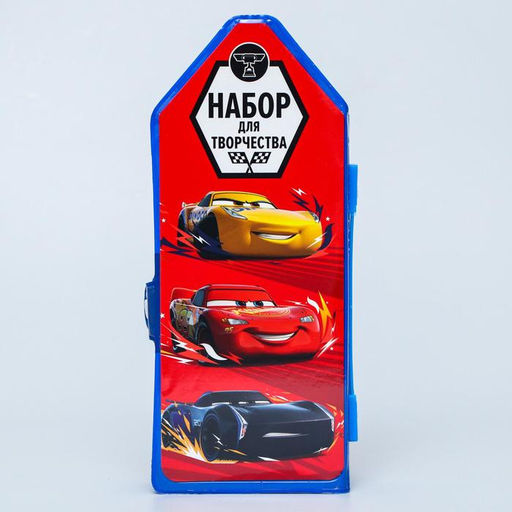 Набор для творчества, 47 предметов, в форме карандаша, Тачки - Disney фото 3