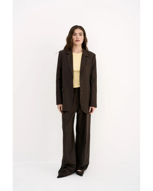 Жакет THE VERY 2418 шоколад  фото 15