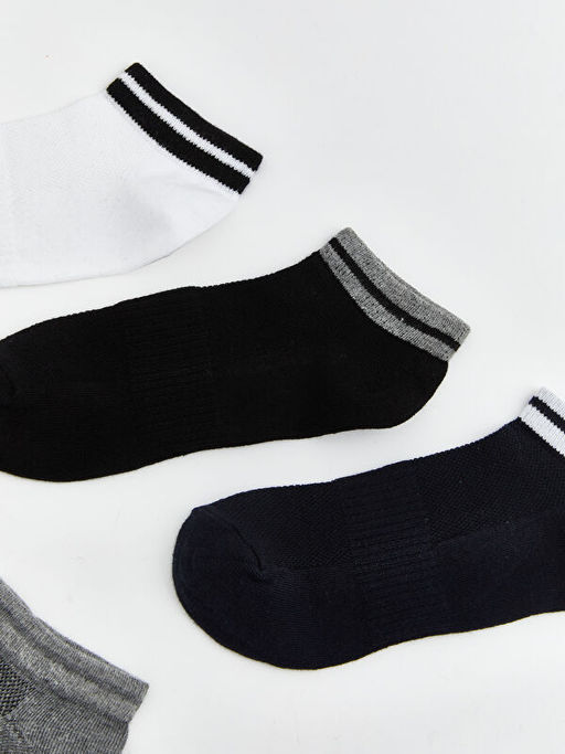 ?izgili Erkek Patik ?orap 5li