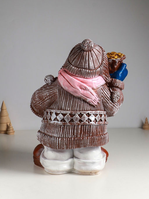 Подставка для бутылки «Снеговик», 40×28×19 см