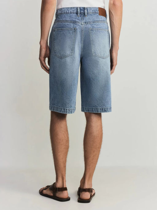 Удлиненные джинсовые шорты ZR2605042308-102 / Zarina