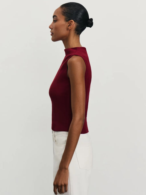 Базовый топ в рубчик / Zarina  фото 4