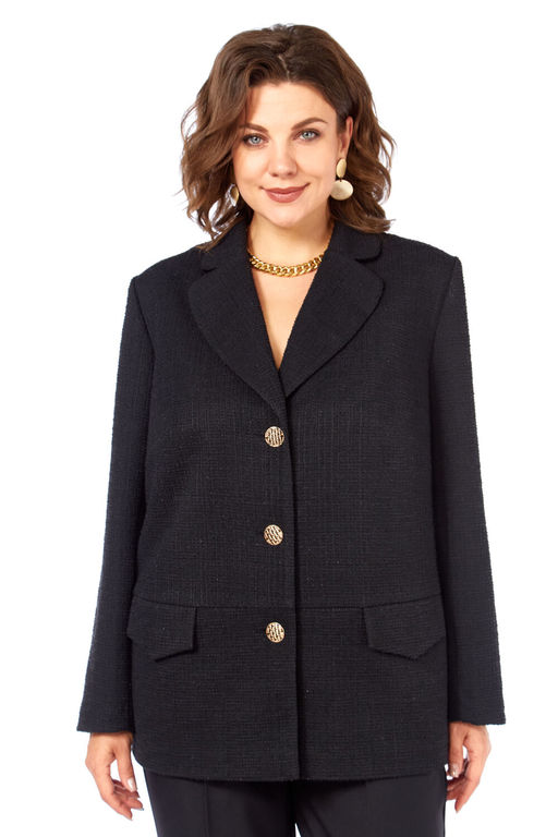 Костюм Элль стиль 2403 черный фото 6