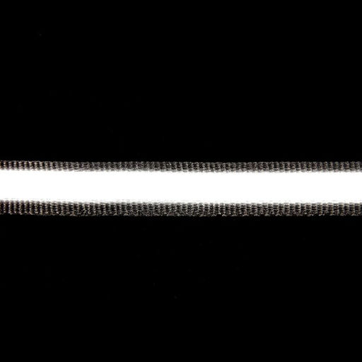 Цена за 2 шт. Светоотражающая лента-стропа, 10 мм, 5±1 м, чёрная