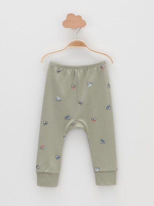 К 4718-2уп/хаки Н031.1,молочный Н103 набор брюки яс