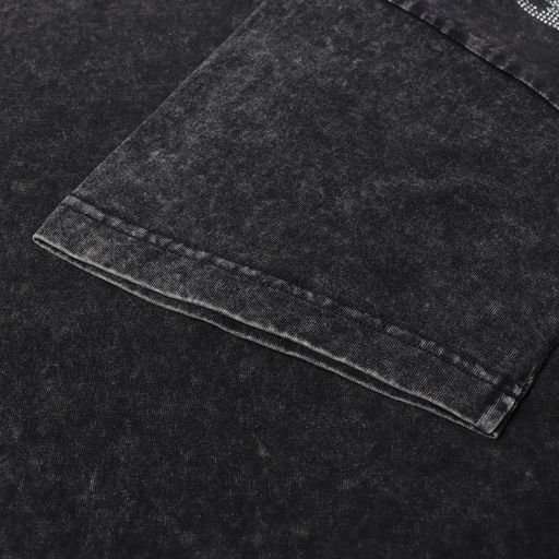 Футболка из вареного хлопка женская Mist Don&apos;t touch me, размер S, чёрная