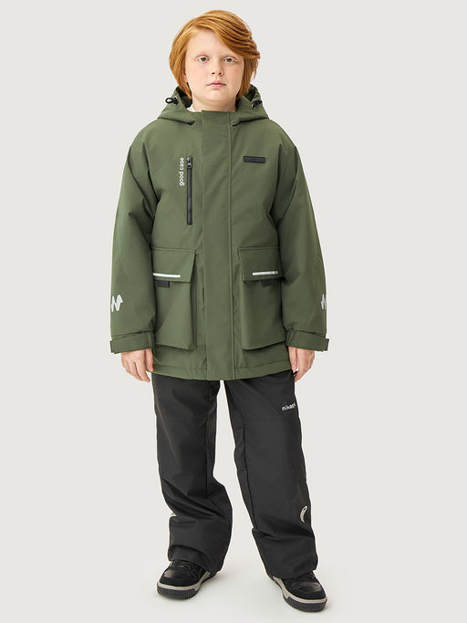 Парка п4м4326 хаки