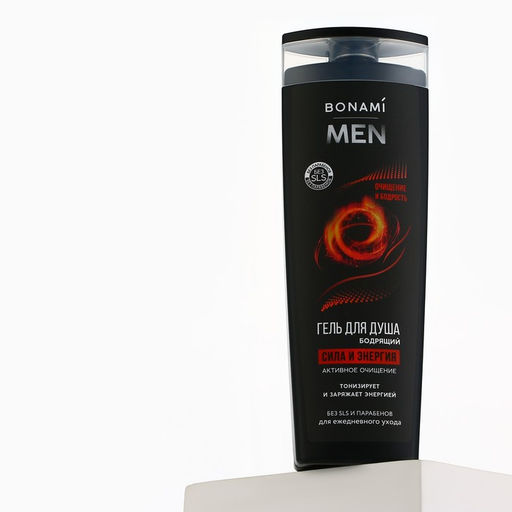 Гель для душа for men заряд энергии, 400 мл, BONAMI  фото 6