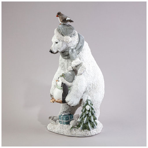 СТАТУЭТКА МИШКА 16,5Х18,5Х36 СМ - Lefard фото 3