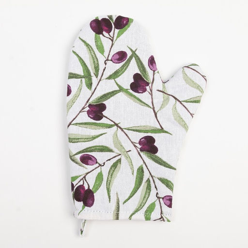 Варежка-прихватка Доляна Olives 20×27 см, 100% хлопок, ватин 250 г/м²