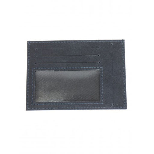 Визитница-кардхолдер Croco-В-222 н/к, 1отд, 4карм, синий пулл-ап (85) 263928  фото 2