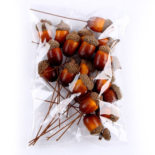 Декор для творчества «Желуди» набор 20 шт., 3×2 см