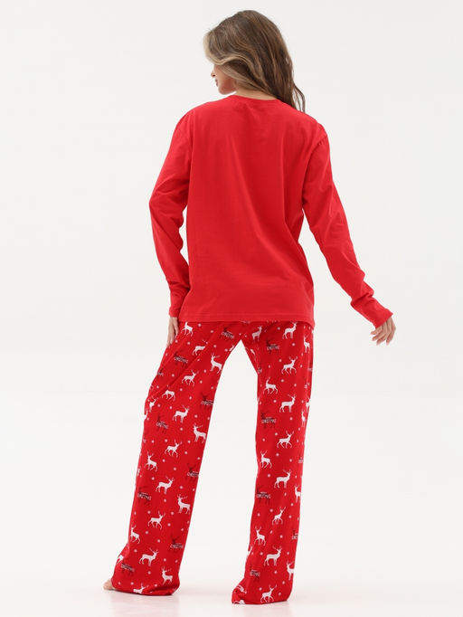 Комплект жен.арт.1212-4,красно-белый