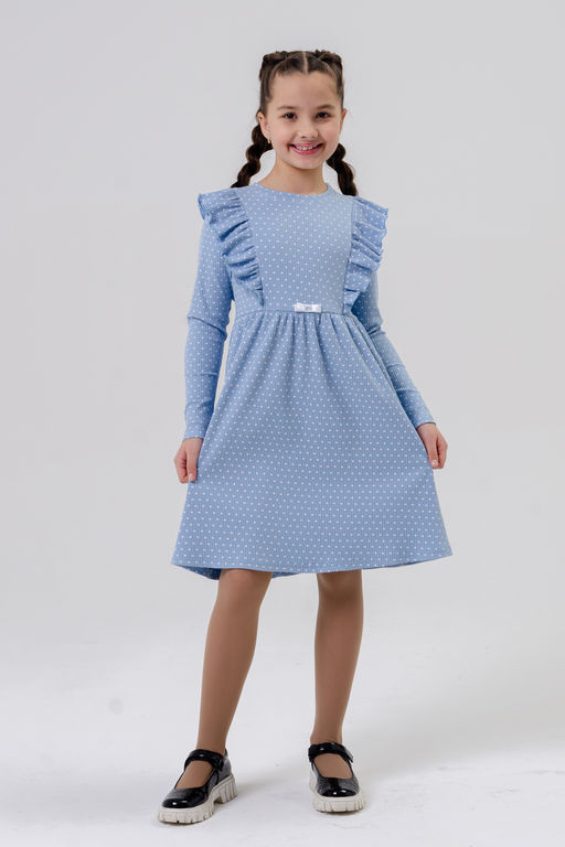 Платье Бетти длинный рукав детское