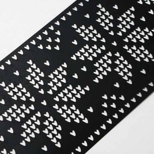 Цена за 5 шт. Трафарет для торта новогодний Вязаный Новый год, 32?10 см