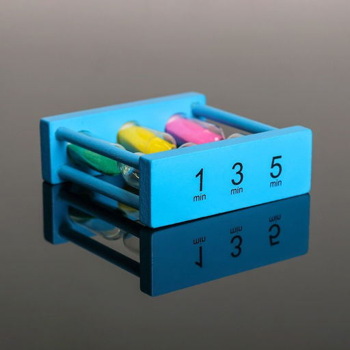 Песочные часы «Изучаем время» 3×9×9 см, МИКС