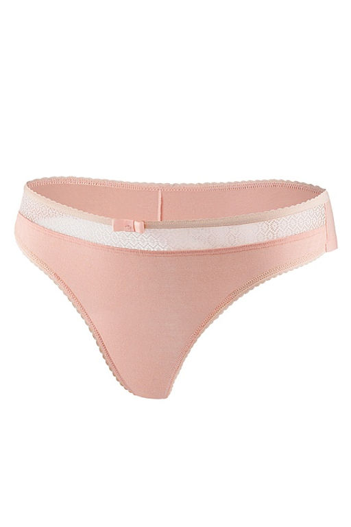 Трусы-бразилиана TF124 Пудровый