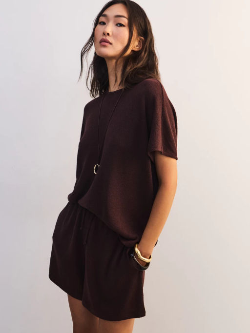 Трикотажные шорты из вискозы ZR2605012122-27 / Zarina