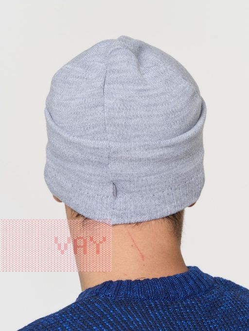 Шапка мужская 5232-8508. 386 св.серый меланж