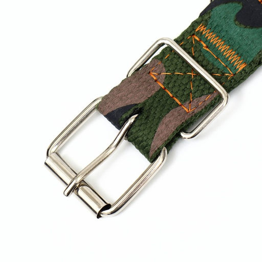 Ошейник брезентовый однослойный Камуфляж, 58 х 2,5 см - Пижон фото 5