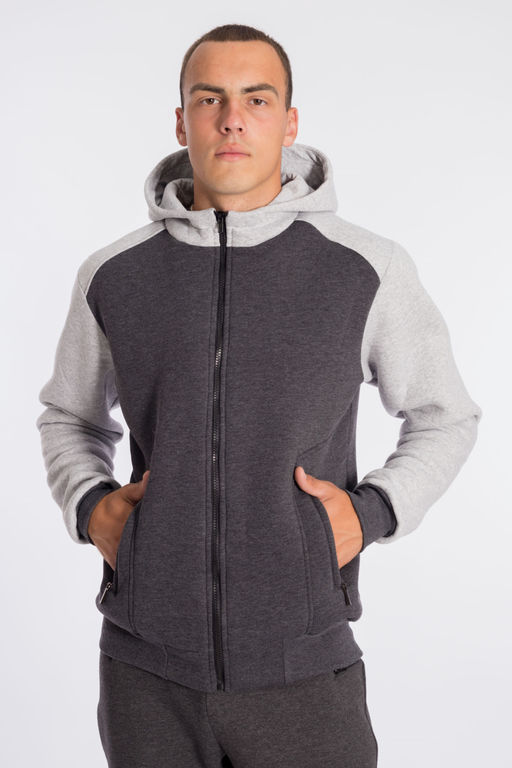 Толстовка утепленная М11802т