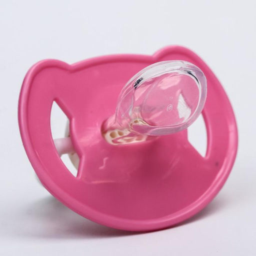 Соска-пустышка ортодонтическая, силикон, от 6 мес., с колпачком, Ракушка, цвет розовый - Крошка я фото 5
