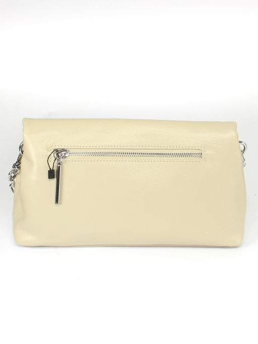 Сумка женская натуральная кожа GU 2033-0019, 1отд+карм/перег, плечевой ремень, бежевый SALE 259852 - Adelia фото 2