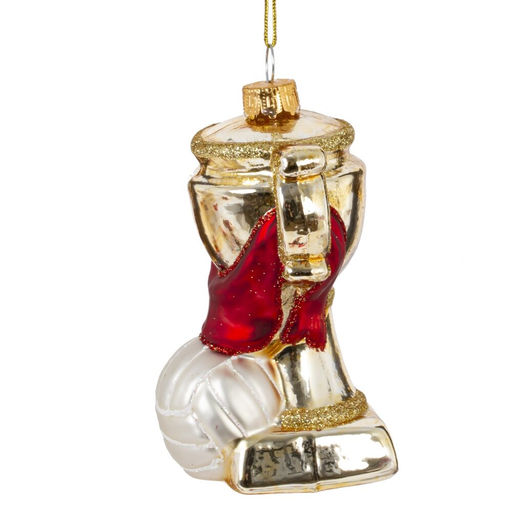 Украшение новогоднее "Кубок", L6,5 W6 H11 см